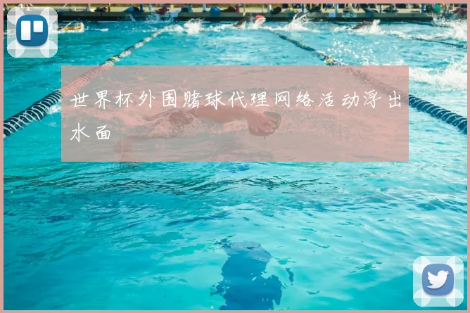 世界杯外围赌球代理网络活动浮出水面